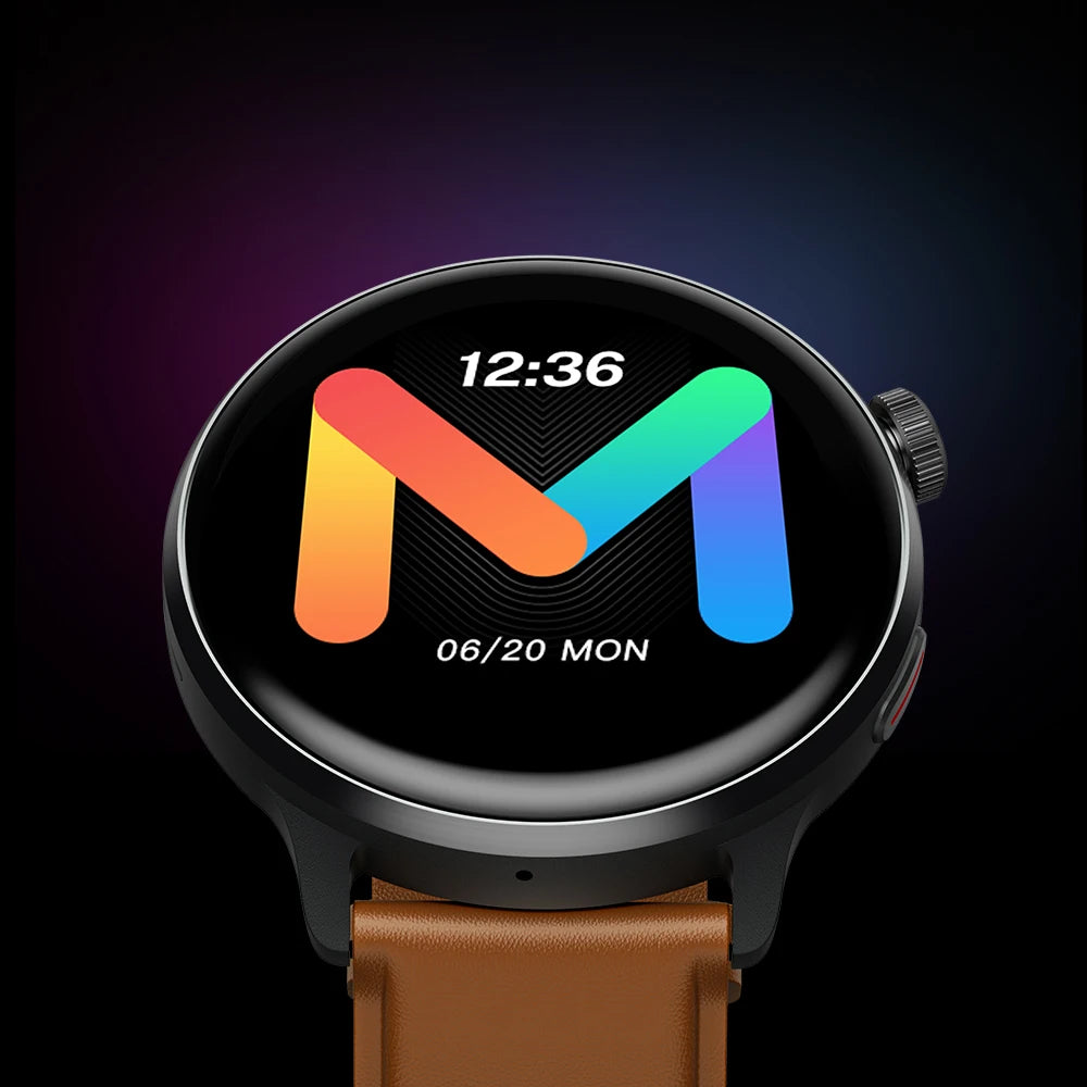 Mibro Lite2 Smartwatch Global Version HD Bluetooth Calling 1.3Inch AMOLED Screen AOD 2ATM Waterproof Sport Men Women Smart Watch