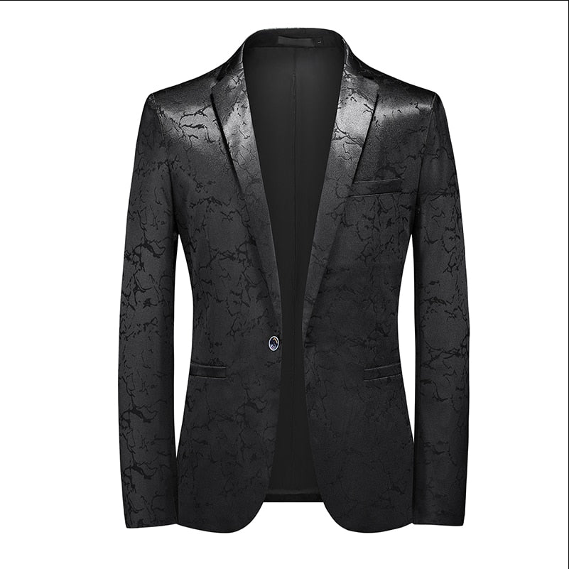 Large Size 6XL Men Business Boutique Suit Jacket 2023 Summer New Wedding Party Blazers Men's Thin Coats
