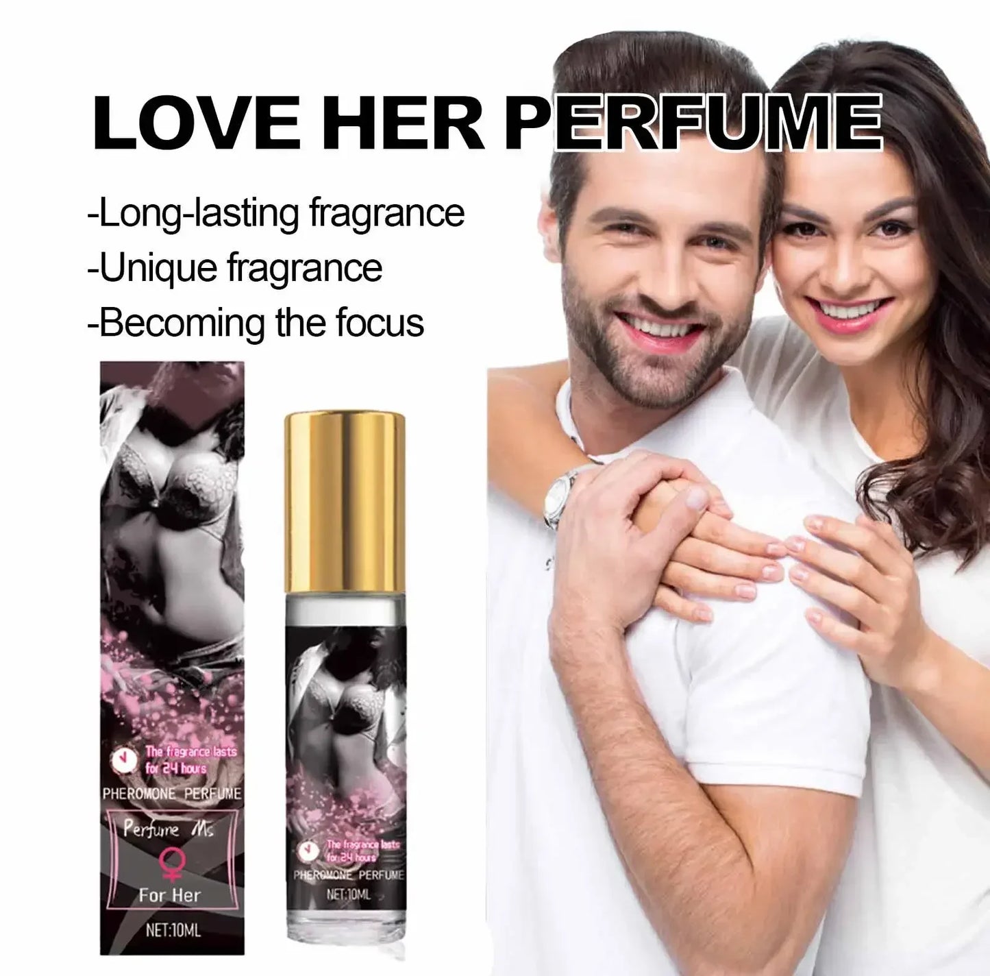 Sexy Pheromone Perfume Roll On Pheromone Perfume For Women to Attract Men Infused Essential Oil Cologne Perfume