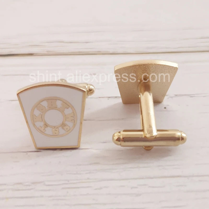 one pair mark master Royal Arch Masonic Freemason Mason Cufflinks gentleman Handicraft decorations cloth  accessories