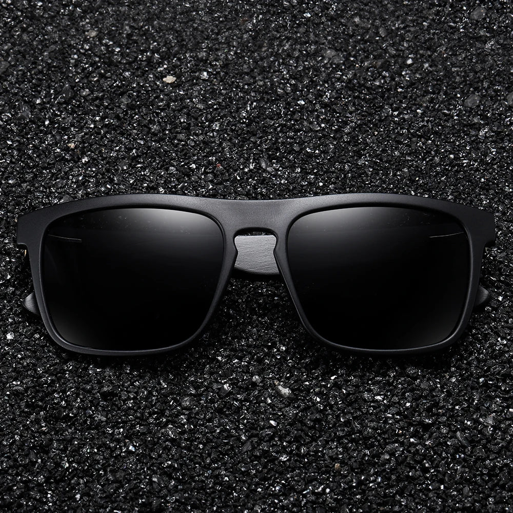 GM New Arrivals Black Wooden Polarized Sunglasses for Men Bamboo Sunglasses Red UV400 Lenses Fashion Driving Shades S5523