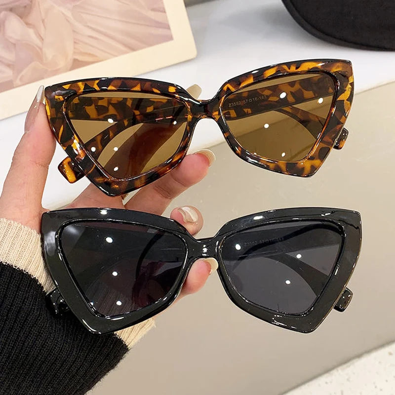 Vintage Cat Eye Sunglasses Women Small Frame Retro Sunglass UV400 Protection Sun Glasses Fashion Trendy Shades Glasse Eyewear