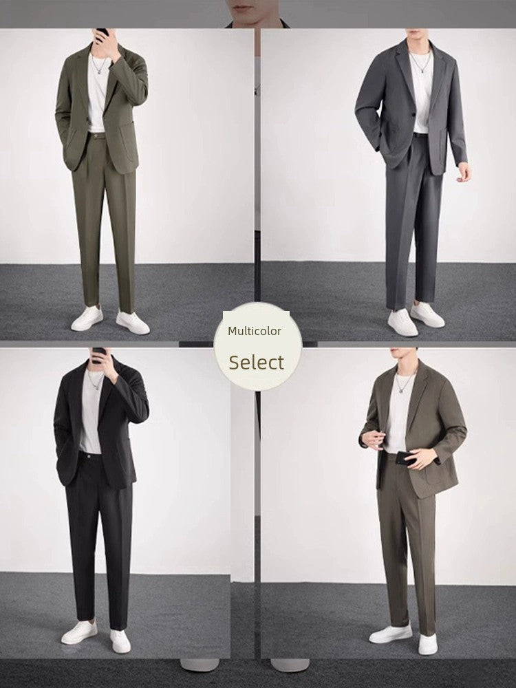 Fall Loose Handsome Minimalist All-Match Suit Suit