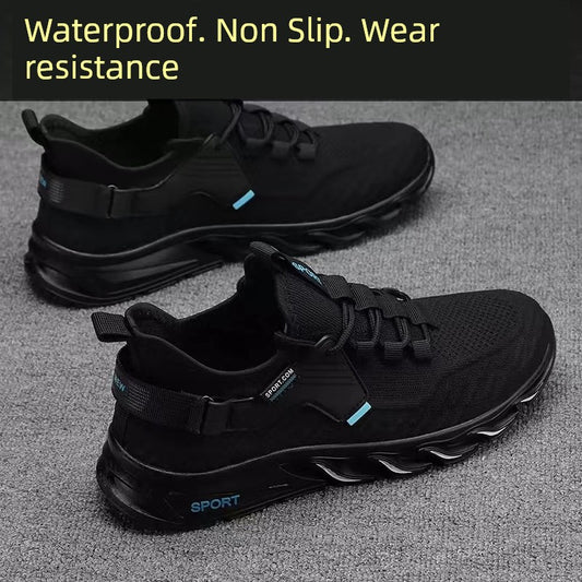 Kitchen Oil-Proof Breathable Mesh Sports Shoes