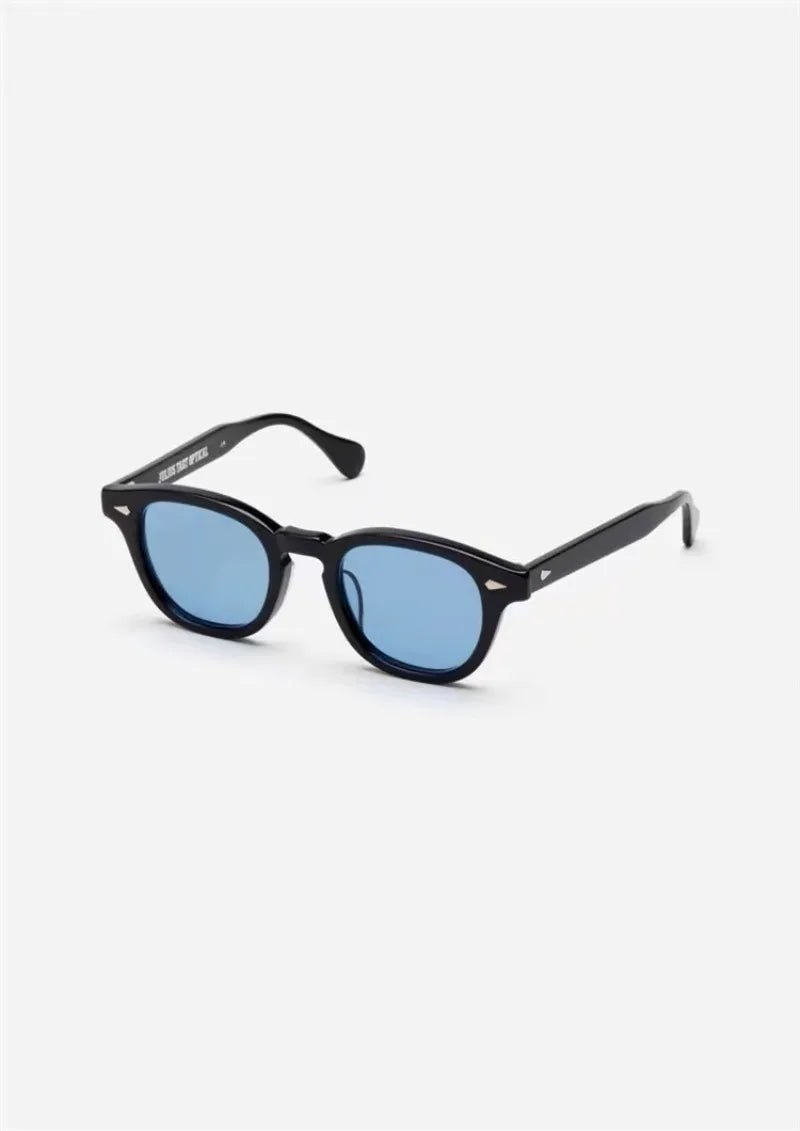 NBHD outdoor camping sunshade NBHD 24SS retro sunglasses sunglasses men's and women's same driving sunglasses blue lenses