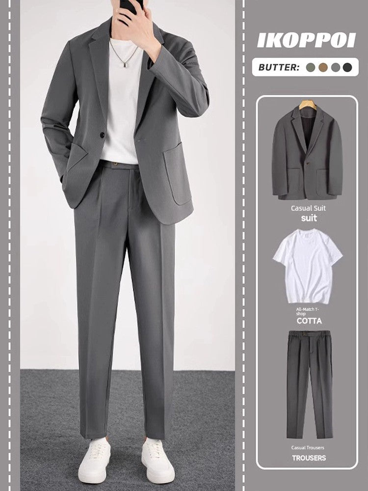 Fall Loose Handsome Minimalist All-Match Suit Suit