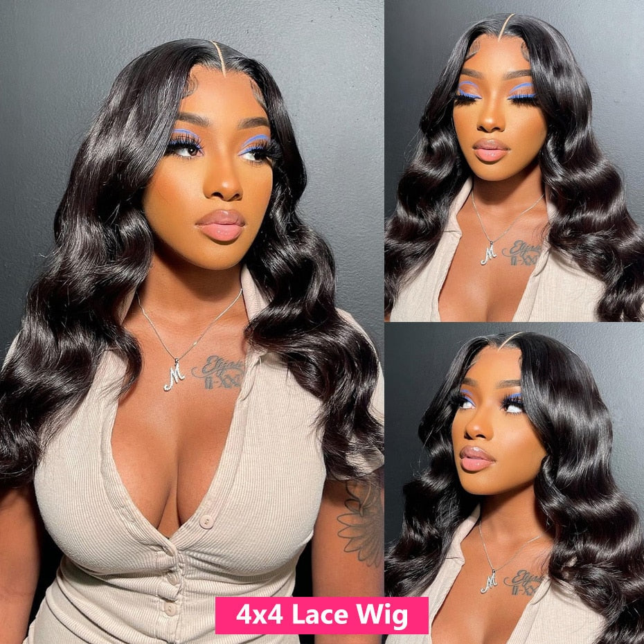 Gabrielle 13x6 13x4 Lace Front Wig Human Hair for Women Body Wave Human Hair Wigs 5x5 Lace Closure Wig Raw Indian Natural Hair